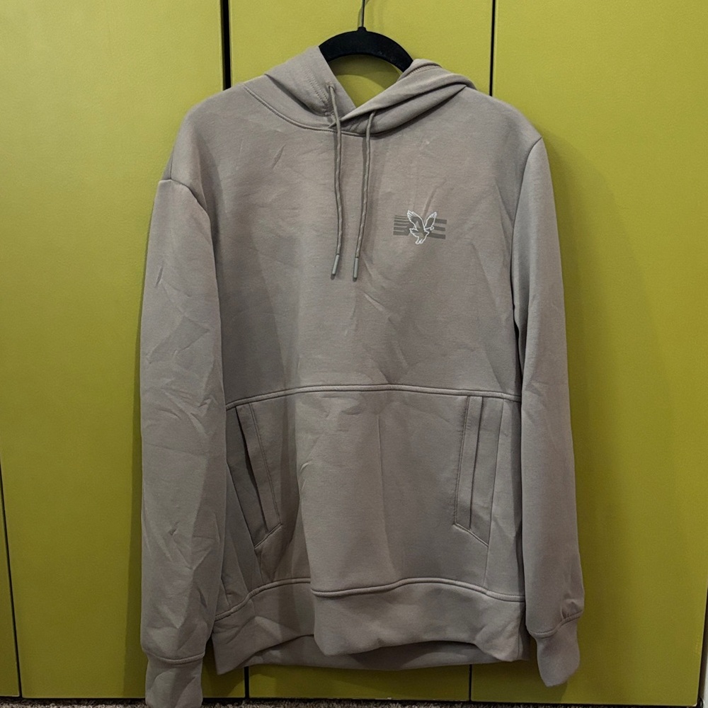 American Eagle Men's Beige Hoodie Medium